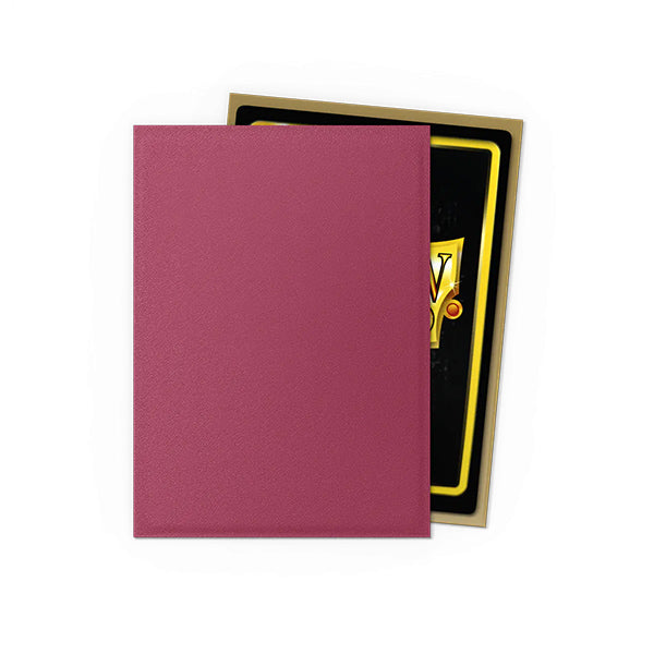 Dragon Shield Sleeves - Matte Dual Red/Gold Special Edition Standard Size (100)