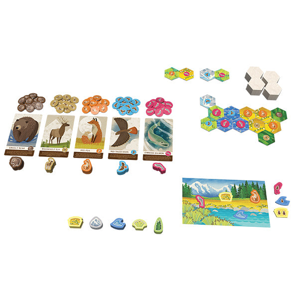 Cascadia: Junior Board Game