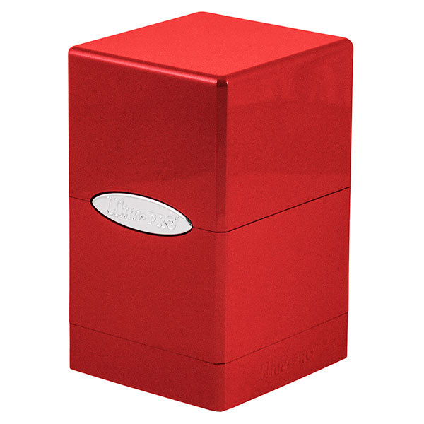 Ultra Pro Deck Box - Satin Tower 100+ Hi-Gloss Fire