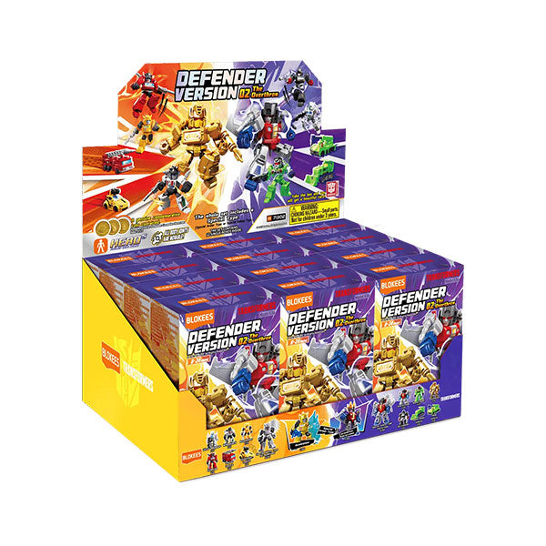 Transformers Blokees: 2-inch Defender Model Kit- DV02 The Overthrow - Single Blind Box