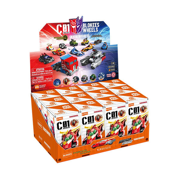 Transformers Blokees: Blokees Wheels 1:64 Model Kit- C01 Transformers Roll Out - Single Blind Box