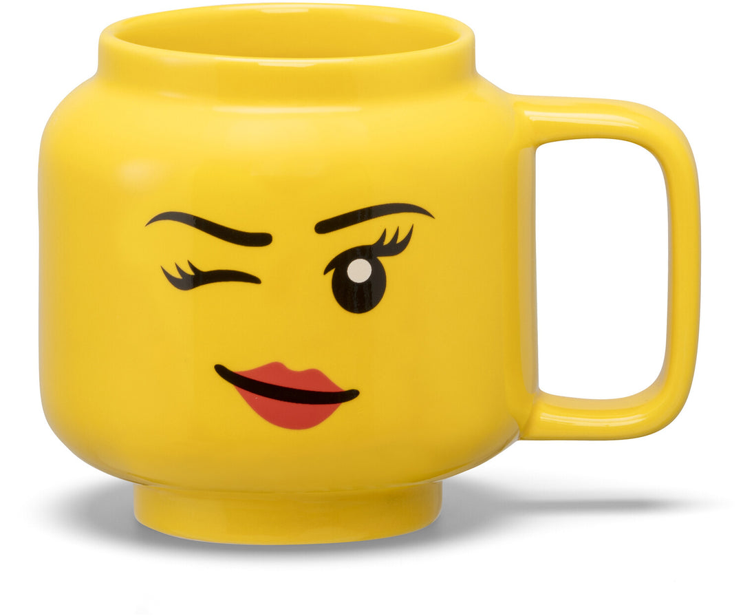 LEGO Small Ceramic Mug - Winking Girl