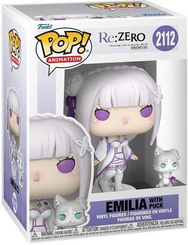 Funko Pop! &amp; Buddy Re:ZERO - Emilia with Puck