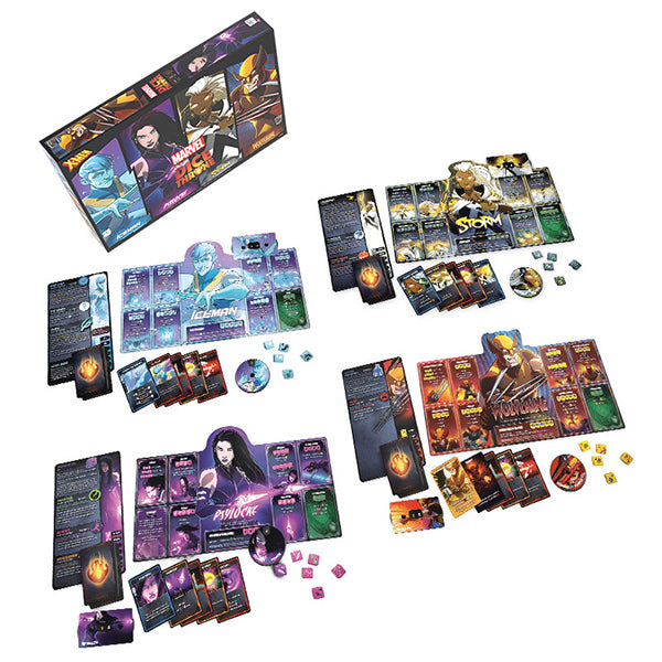 Dice Throne: Marvel X-Men Box 1 (Iceman, Psylocke, Storm, Wolverine)