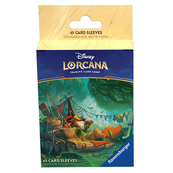 Disney Lorcana Into The Inklands Card Sleeves - Robin Hood (65ct)