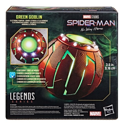 Spider-Man: No Way Home Marvel Legends Green Goblin Pumpkins