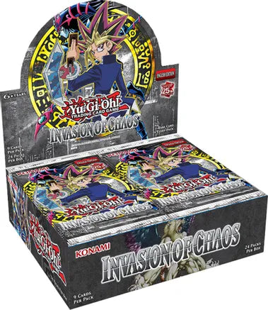 Yu-Gi-Oh Invasion Of Chaos 25th Anniversary Booster Box