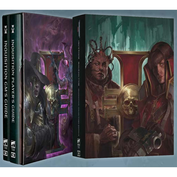 Warhammer 40k Imperium Maledictum RPG: Inquisition Guides (Collector&