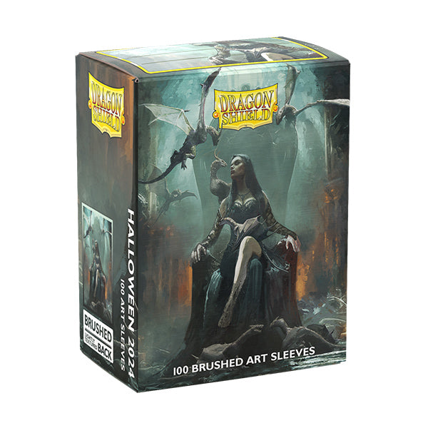 Dragon Shield Sleeves -  Halloween 2024 Brushed Art Standard Sleeves (100)