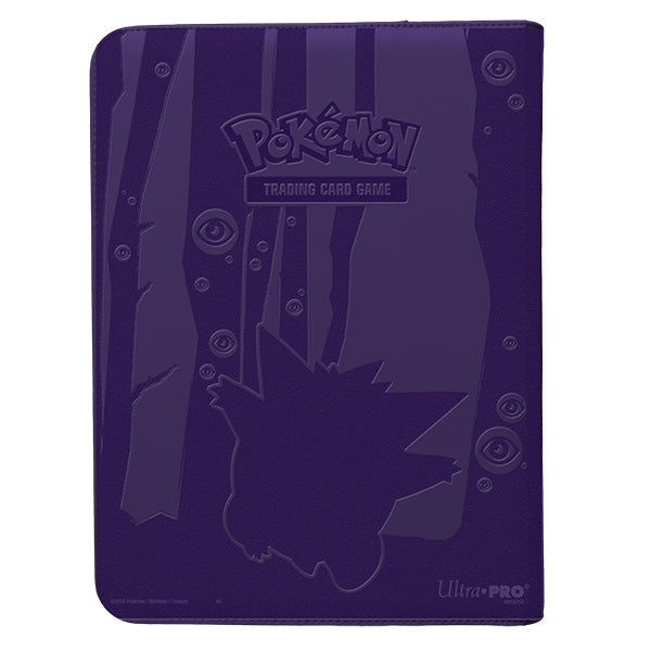 Ultra Pro Pokemon Elite Series - Gengar 9 Pocket Zippered PRO Binder