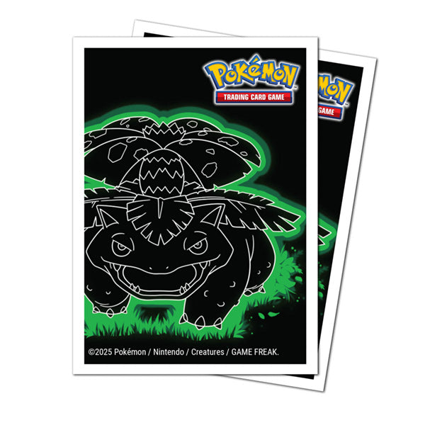 Apex Sleeves Pokemon Elite Series - Neon Kanto Venusaur