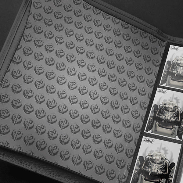 MTG 9 Pocket PRO Premium Zippered Binder - Fallout Brotherhood of Steel