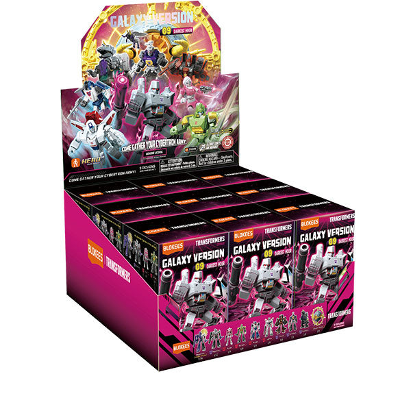 Transformers Blokees: 4-inch Galaxy Model Kit- GV09 Darkest Hour - Single Blind Box