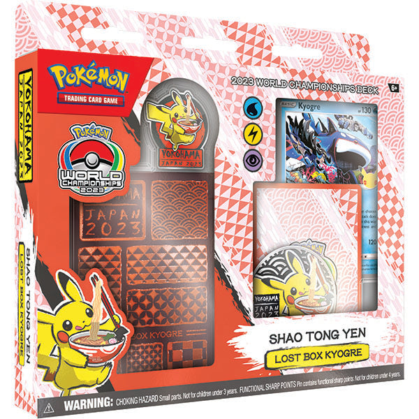 Pokemon TCG: 2023 World Championship Deck - Shao Tong Yen Lost Box Kyogre