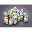 Chessex Dice: 36d6 12mm Brush - Breezy