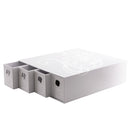 Dragon Shield: Fortress Horizontal 4-Card Drawers - White
