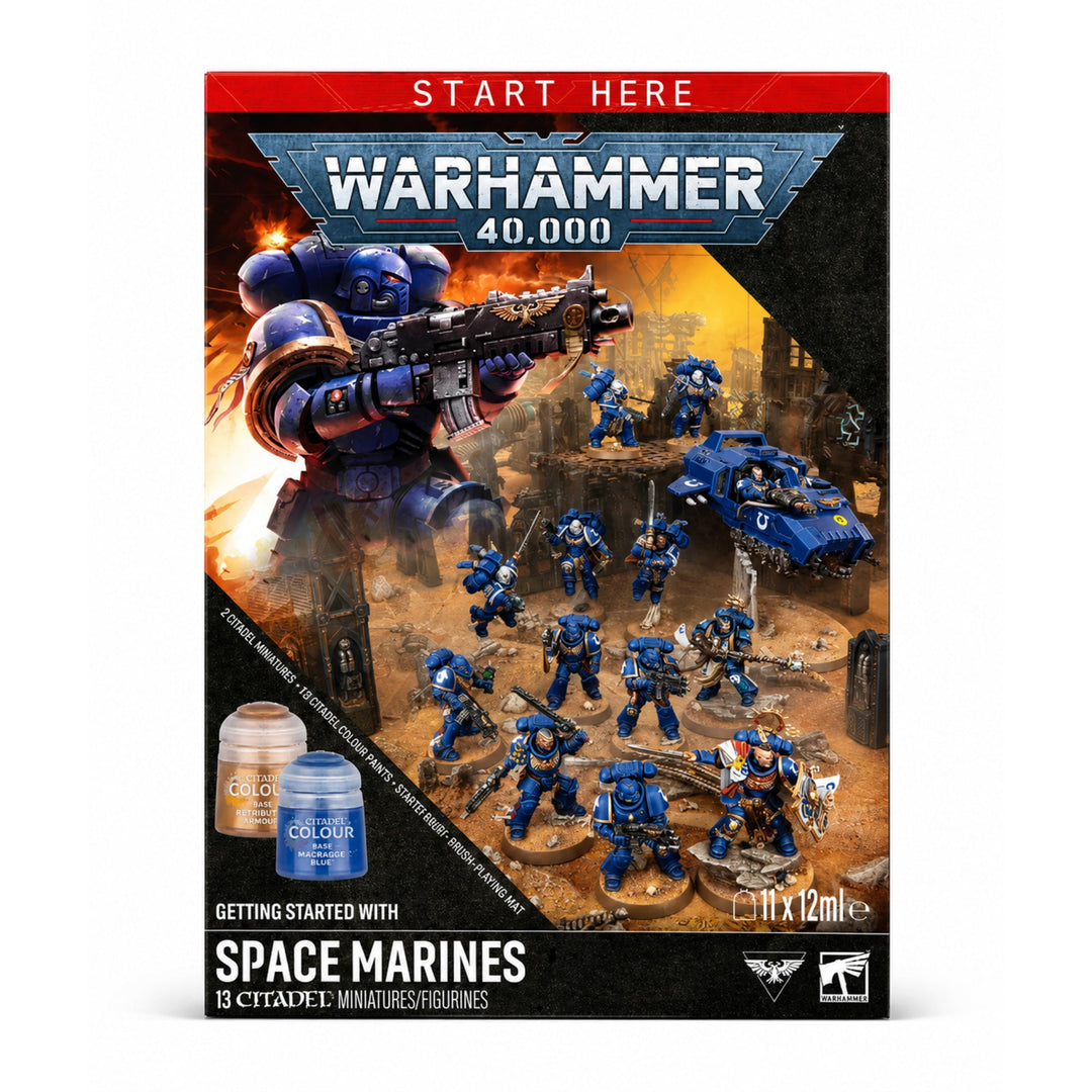 Warhammer 40K Getting Started with Space Marines box
