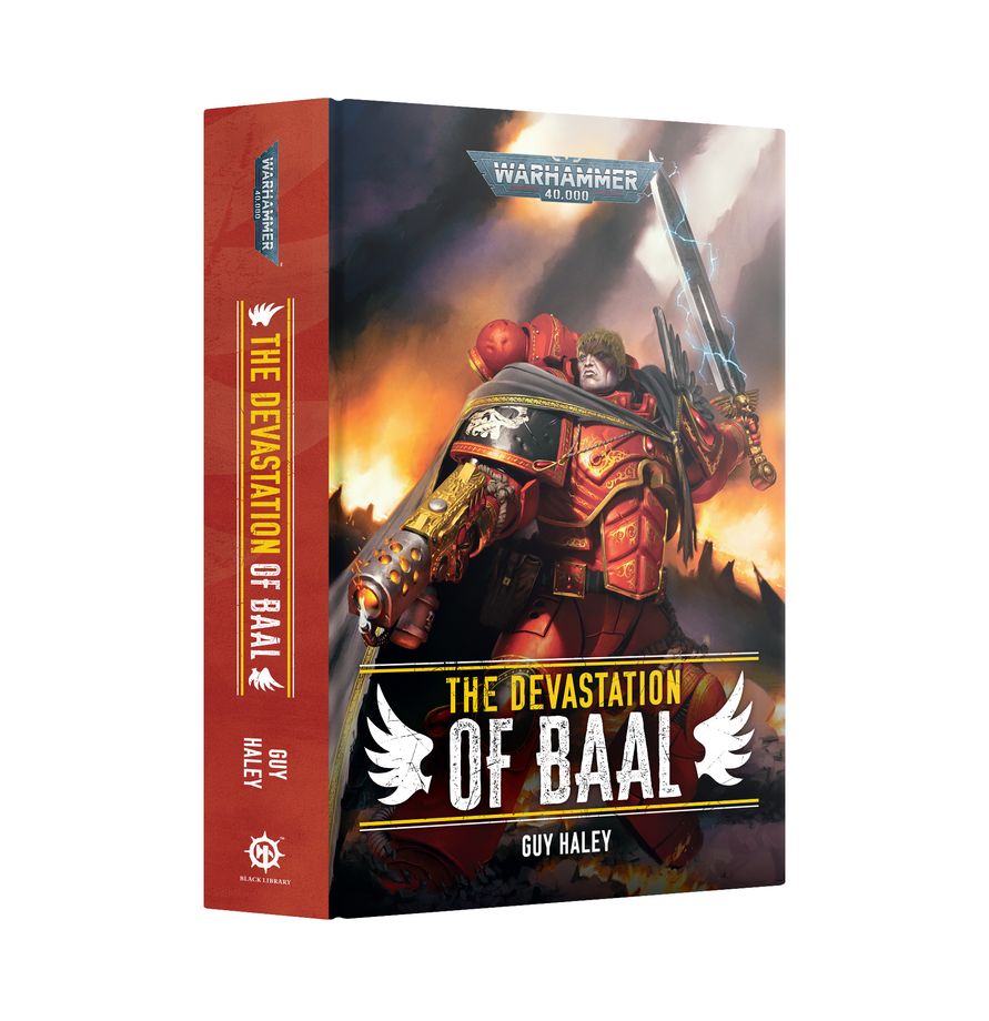 Black Library The Devastation of Baal hardback cover