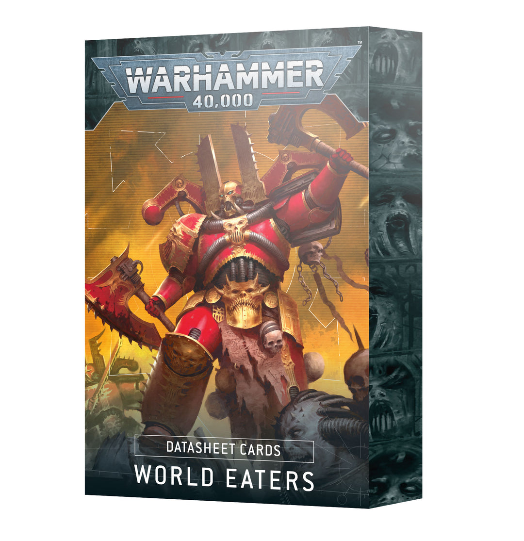 Warhammer 40K - World Eaters Datasheet Cards