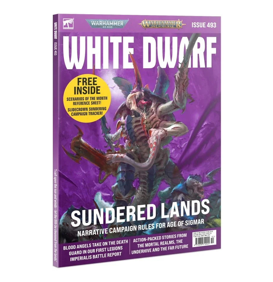 Warhammer White Dwarf Issue 493 cover