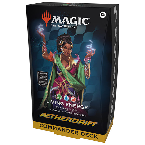 Magic The Gathering - Aetherdrift Living Energy Commander Deck
