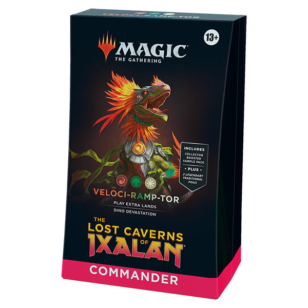 Magic The Gathering - Lost Caverns of Ixalan Commander Deck: Veloci-Ramp-Tor