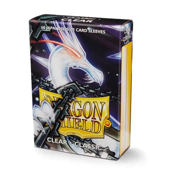 Dragon Shield Sleeves - Classic Clear Japanese Size (60ct)