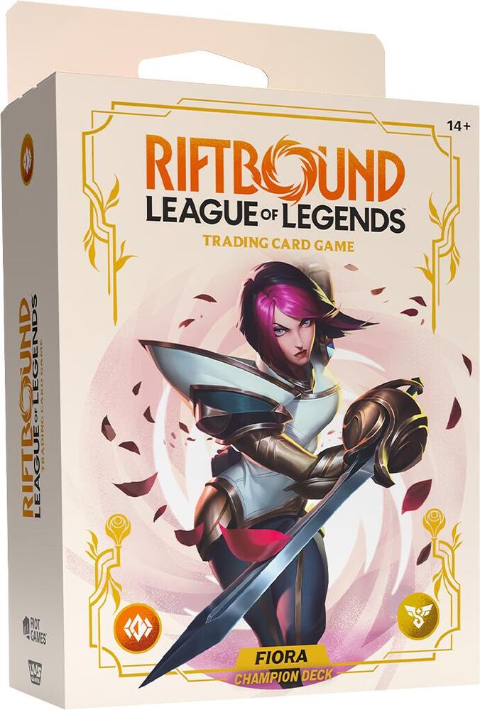 Riftbound League of Legends TCG - Spiritforged Fiora Champion Deck