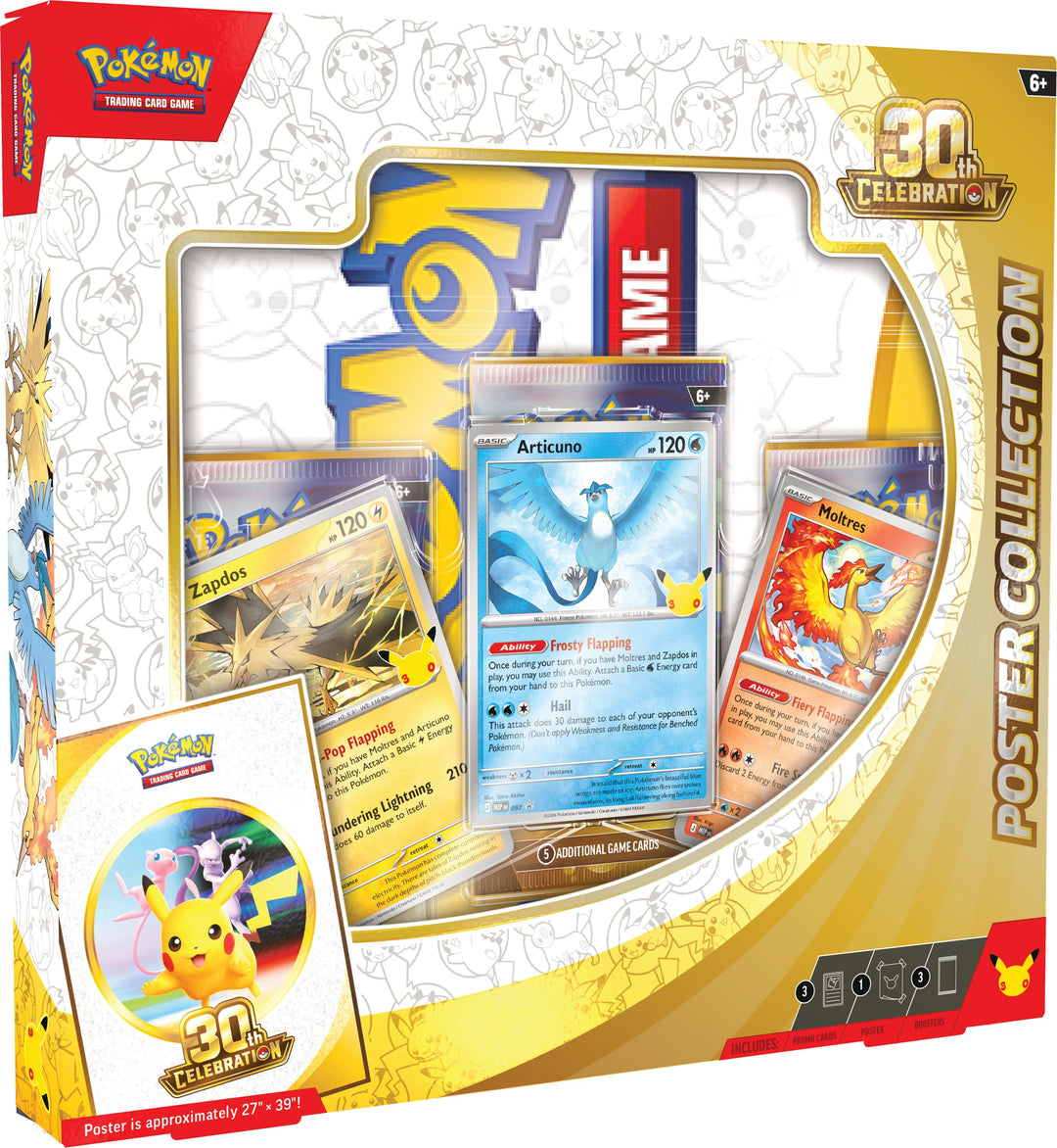 Pokemon TCG 30th Celebration Poster Collection