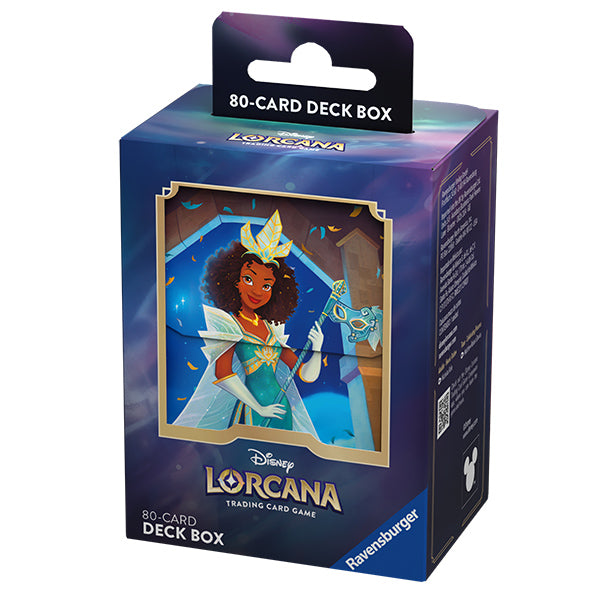 Disney Lorcana TCG Shimmering Skies Deck Box - Tiana