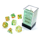 Chessex Dice Polyhedral Set Nebula: Spring/White (7)