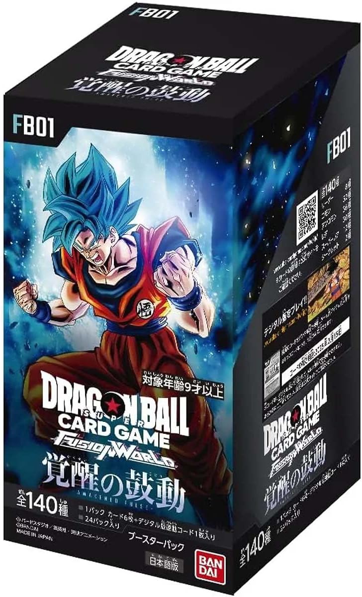 DBS Fusion World FB-01 Awakened Pulse Japanese Booster Box