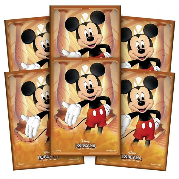 Disney Lorcana The First Chapter Card Sleeves - Mickey Mouse (65ct)
