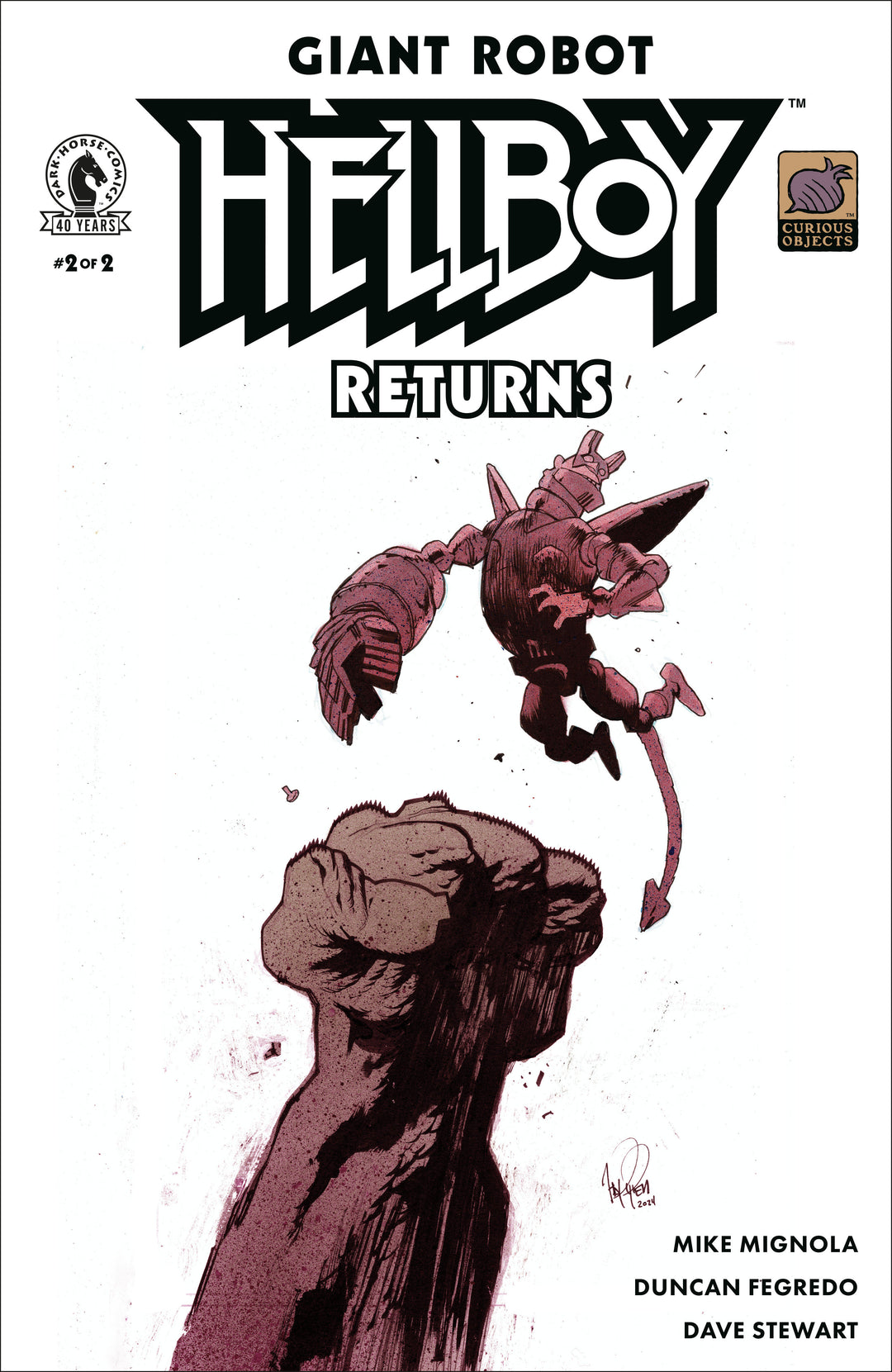 Giant Robot Hellboy Returns 