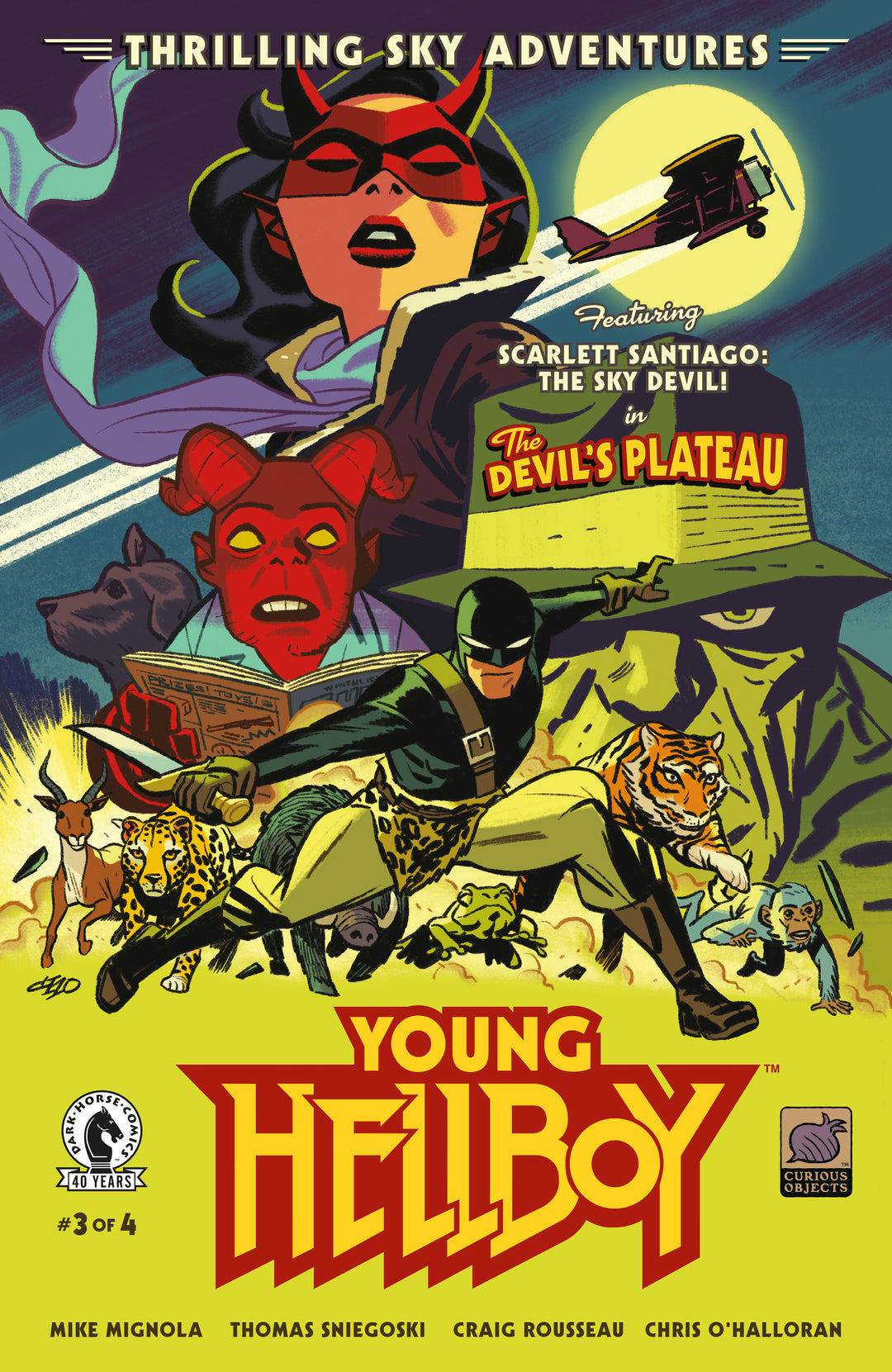 Young Hellboy: Thrilling Sky Adventures 