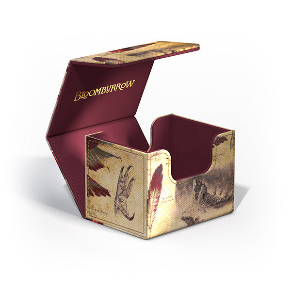 Ultimate Guard: MTG Bloomburrow Sidewinder 100+ Deck Box - Dragonhawk, Fate’s Tempest