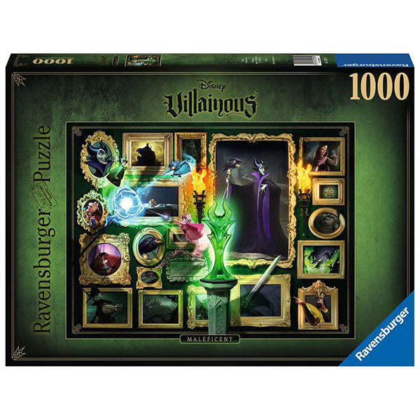 Disney Villainous: Maleficent 1000-Piece Jigsaw Puzzle