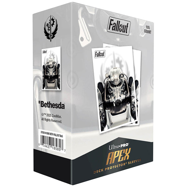 Magic The Gathering Apex Sleeves: Fallout Brotherhood of Steel (105ct)