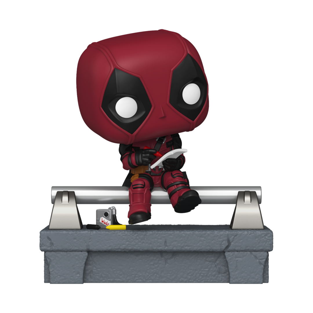 Funko Pop! Deluxe Deadpool on Bridge