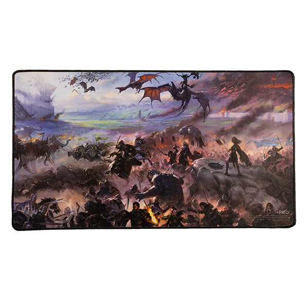 Magic The Gathering LOTR Tales of Middle Earth Stiched Playmat - Borderless Scene