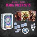 Magic the Gathering - White Mana Metal Token Set