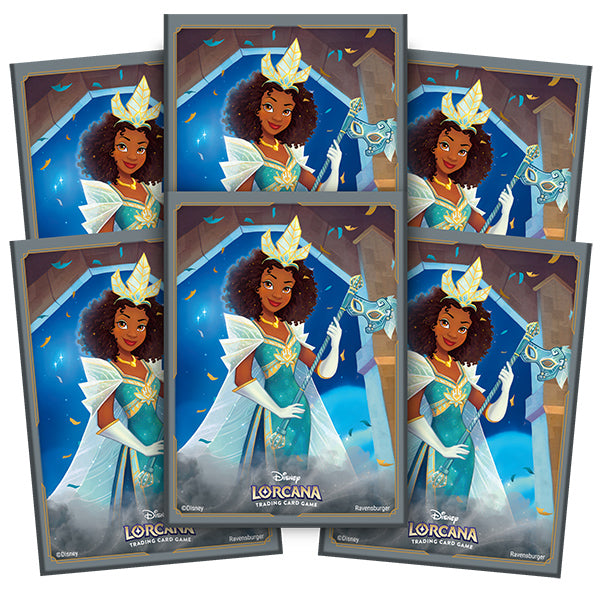 Disney Lorcana Shimmering Skies Card Sleeves - Tiana (65ct)