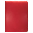 Ultra Pro PRO 9-Pocket Zippered Binder Vivid - Red