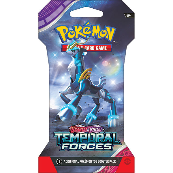 Pokemon TCG: Scarlet & Violet Temporal Forces Sleeved Booster Pack