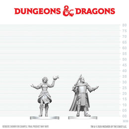 D&D Nolzur's Marvelous Miniatures: Unpainted Minis - Wave 29 - Knight & Mage Apprentice
