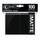 Ultra Pro Eclipse Matte Standard Sleeves - Jet Black