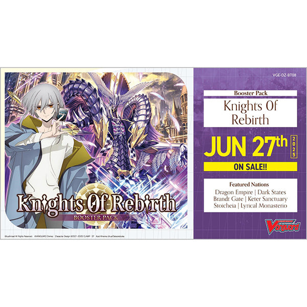 Cardfight Vanguard Knights of Rebirth Booster Box