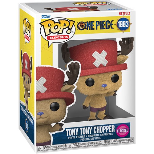 Funko POP One Piece Live Action Tony Tony Chopper Flocked - box