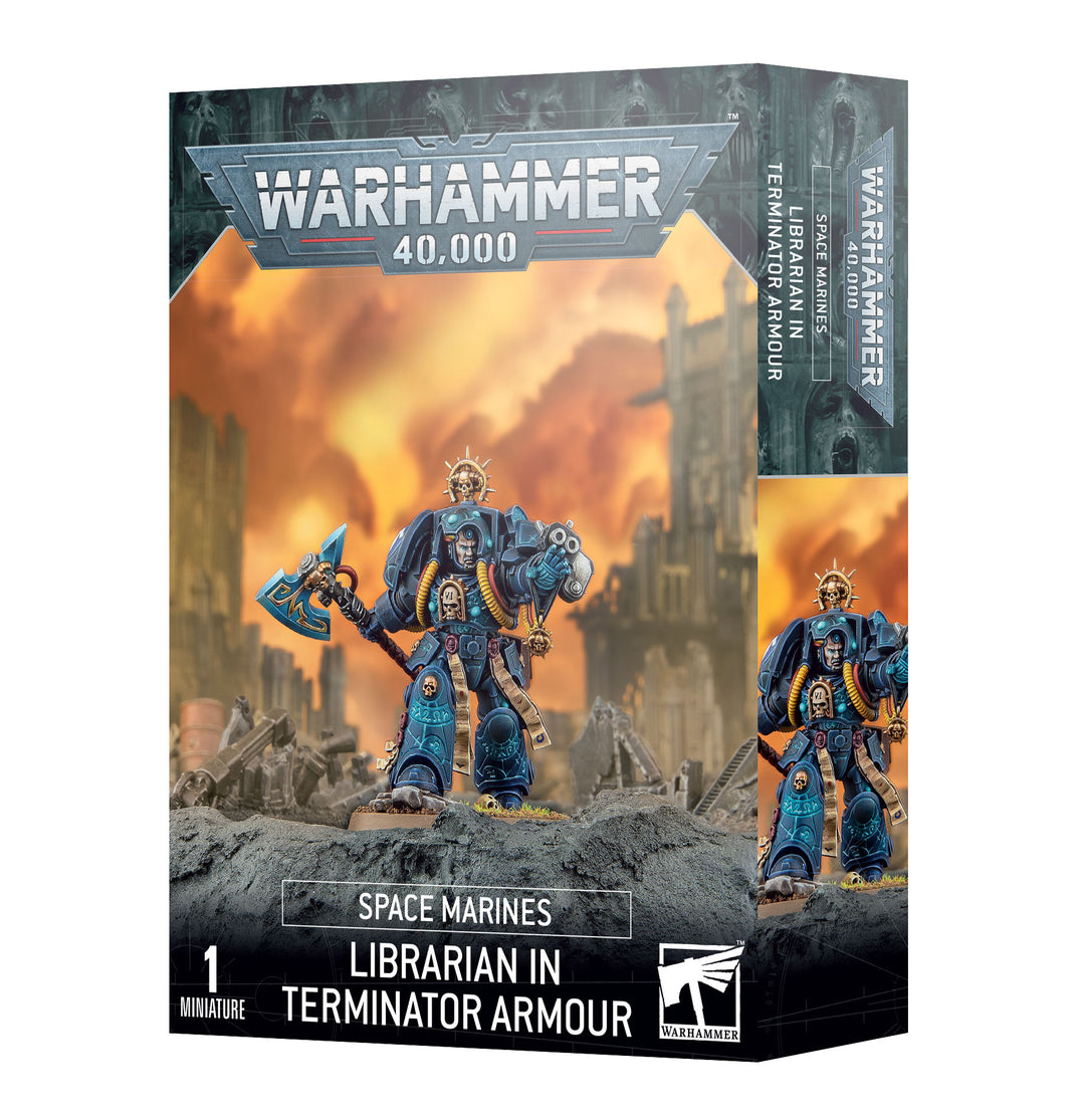 Warhammer 40K Space Marines - Librarian In Terminator Armour