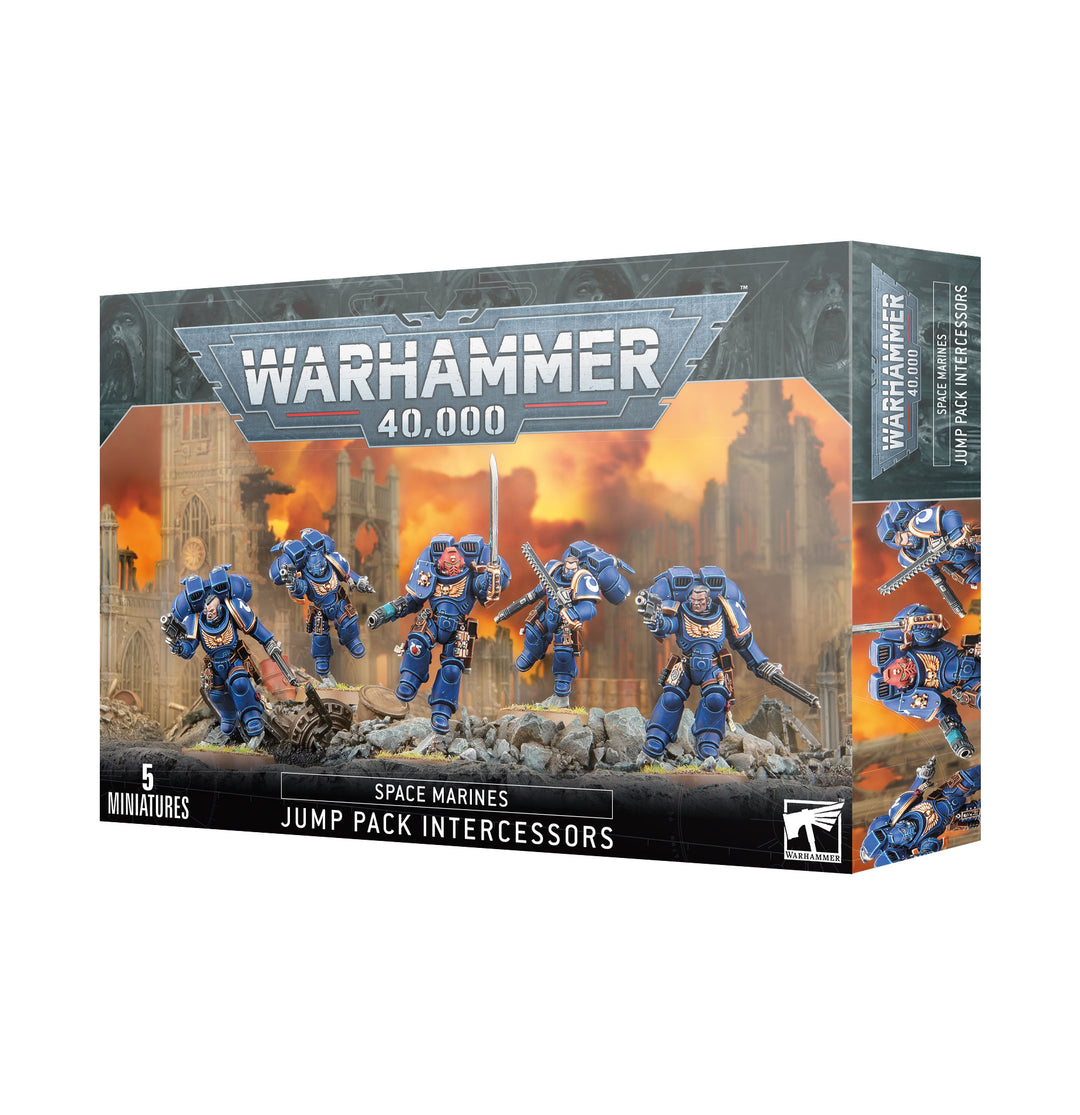 Warhammer 40K Space Marines - Jump Pack Intercessors